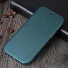 X-level Fib Color Series Ultra Thin PU + TPU Horizontal Flip Leather Case with Holder For iPhone 13(Green) - 1