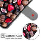 For iPhone 13 Pro Voltage Colored Drawing Magnetic Clasp Horizontal Flip PU Leather Case with Holder & Card Slots (C06 Red Lip Chocolate) - 6