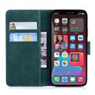 For iPhone 13 Pro Max Tiger Embossing Pattern Horizontal Flip Leather Case with Holder & Card Slots & Wallet (Green) - 4