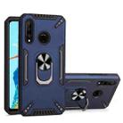 For Huawei P30 lite PC + TPU Protective Case with 360 Degrees Rotatable Ring Holder(Royal Blue) - 1