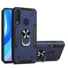 For Huawei Y6p PC + TPU Protective Case with 360 Degrees Rotatable Ring Holder(Royal Blue) - 1