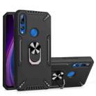 For Huawei Y9 Prime 2019 PC + TPU Protective Case with 360 Degrees Rotatable Ring Holder(Black) - 1