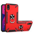 For vivo Y93 PC + TPU Protective Case with 360 Degrees Rotatable Ring Holder(Red) - 1