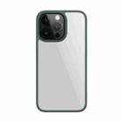 Mutural Jiantou Series Electroplating PC + Frosted TPU Shockproof Protective Case For iPhone 13(Green) - 1