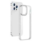 For iPhone 13 Pro Baseus Crystal Phone Case (Light Grey) - 1