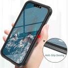 For iPhone 13 C1 2 in 1 Shockproof TPU + PC Protective Case with PET Screen Protector(Black) - 4