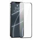 Baseus 2 PCS 0.3mm Full-screen and Full-glass Tempered Glass Film For iPhone 13 / 13 Pro(Black) - 2