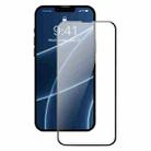 Baseus 2 PCS 0.23mm Non-broken Edge Full-screen Curved Tempered Film For iPhone 13 mini(Black) - 1