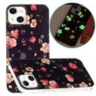 For iPhone 13 Luminous TPU Soft Protective Case(Rose) - 1