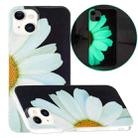 Luminous TPU Pattern Soft Protective Case For iPhone 13 mini(Daisies) - 1