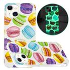 For iPhone 13 Luminous TPU Pattern Soft Protective Case(Hamburger) - 1