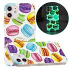 For iPhone 12 mini Luminous TPU Pattern Soft Protective Case (Hamburger) - 1