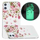 For iPhone 11 Luminous TPU Pattern Soft Protective Case (Cherry Blossoms) - 1