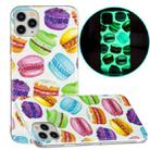 For iPhone 11 Pro Max Luminous TPU Pattern Soft Protective Case (Hamburger) - 1