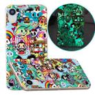 For iPhone XR Luminous TPU Pattern Soft Protective Case(Zoo) - 1