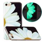 For iPhone SE 2022 / SE 2020 / 8 / 7 Luminous TPU Pattern Soft Protective Case(Daisies) - 1