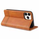 For iPhone 13 Pro Max AZNS Magnetic Calf Texture Horizontal Flip Leather Case with Card Slots & Holder & Wallet (Dark Brown) - 4