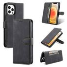 For iPhone 13 AZNS Dream Second Generation Skin Feel PU+TPU Horizontal Flip Leather Case with Holder & Card Slots & Wallet(Black) - 1