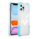 For iPhone 13 Pro TPU + PC + Acrylic 3 in 1 Shockproof Protective Case (Sky Blue) - 1