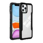 For iPhone 13 Pro Max TPU + PC + Acrylic 3 in 1 Shockproof Protective Case (Black) - 1