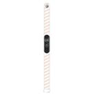 For Xiaomi Mi Band 6 / 5 Silicone Watch Band(Pink) - 1