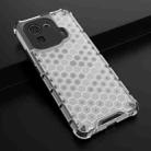 For Xiaomi Mi 11 Pro Shockproof Honeycomb PC + TPU Case with Neck Lanyard(White) - 2