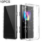 For Sony NW-ZX500/ZX505/ZX507 10 PCS Music Player Transparent TPU Soft Shockproof Case - 1