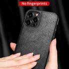 For iPhone 13 Pro Max SULADA Shockproof TPU + Handmade Leather Protective Case (Orange) - 6