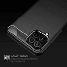Brushed Texture Carbon Fiber TPU Case For Samsung Galaxy M32 International Version(Black) - 5