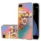 Electroplating Pattern IMD TPU Shockproof Case with Rhinestone Ring Holder For iPhone 8 Plus / 7 Plus(Dream Chasing Butterfly) - 1