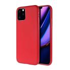 For iPhone 11 SULADA Car Series Magnetic Suction TPU Protective Case(Red) - 1