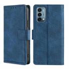 Skin Feel Crocodile Texture Magnetic Clasp Horizontal Flip PU Leather Case with Holder & Card Slots & Wallet For OnePlus Nord N200 5G(Blue) - 1