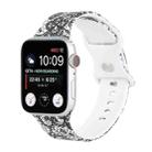 8-buckle Printed Strap Watch Band For Apple Watch Ultra 49mm / Series 8&7 45mm / SE 2&6&SE&5&4 44mm / 3&2&1 42mm(Lace) - 1