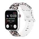 8-buckle Printed Strap Watch Band For Apple Watch Series 8&7 41mm / SE 2&6&SE&5&4 40mm / 3&2&1 38mm(Leopard) - 1