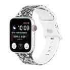 8-buckle Printed Strap Watch Band For Apple Watch Series 8&7 41mm / SE 2&6&SE&5&4 40mm / 3&2&1 38mm(Lace) - 1