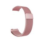 For Samsung Galaxy Watch4 40mm Milanese Watch Band(Rose Pink) - 1