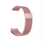 For Samsung Galaxy Watch4 44mm Milanese Watch Band(Rose Pink) - 1