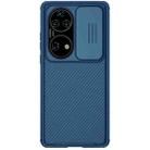 For Huawei P50 Pro NILLKIN Black Mirror Pro Series PC Camshield Full Coverage Dust-proof Scratch Resistant Case(Blue) - 1