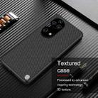 For Huawei P50 Pro NILLKIN 3D Textured Nylon Fiber TPU Case(Black) - 5