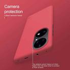 For Huawei P50 Pro NILLKIN Frosted Concave-convex Texture PC Protective Case(Red) - 4