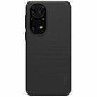 For Huawei P50 NILLKIN Frosted Concave-convex Texture PC Protective Case(Black) - 2