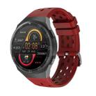 MT68 1.28 inch IPS Screen Bluetooth 5.0 IP67 Waterproof Smart Watch, Support Sleep Monitor / Multi-sports Mode / Heart Rate Monitor / Blood Pressure Monitoring(Red) - 1