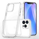 For iPhone 13 Pro Crystal Clear Shockproof PC + TPU Protective Case (Transparent) - 1