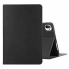 For Xiaomi Pad 5 Voltage Craft Texture TPU Horizontal Flip Protective Case with Holder(Black) - 1