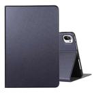 For Xiaomi Pad 5 Voltage Craft Texture TPU Horizontal Flip Protective Case with Holder(Dark Blue) - 1