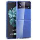 For Samsung Galaxy Z Flip3 5G Simple All-inclusive Clear Crystal Acrylic +TPU Shockproof Case - 1