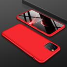 For iPhone 11 Pro GKK Three Stage Splicing Full Coverage PC Protective Case(Red) - 1