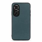 For Honor 50 SE Accurate Hole Sheep Texture Leather Shockproof Case(Green) - 1
