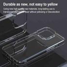 For iPhone 13 Pro Max Shockproof TPU + Single-sided Glass Protective Case (Translucent Black) - 3