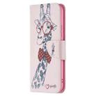 For vivo Y11 / Y15 / Y12 / Y17 Colored Drawing Pattern Horizontal Flip Leather Case with Holder & Card Slots & Wallet(Giraffe) - 2